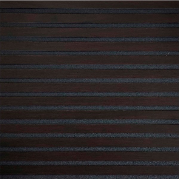 Revestimiento autoadhesivo 3d, color roble ahumado con fondo de fieltro gris antracita, loseta de 58×58cm, 6 unidades